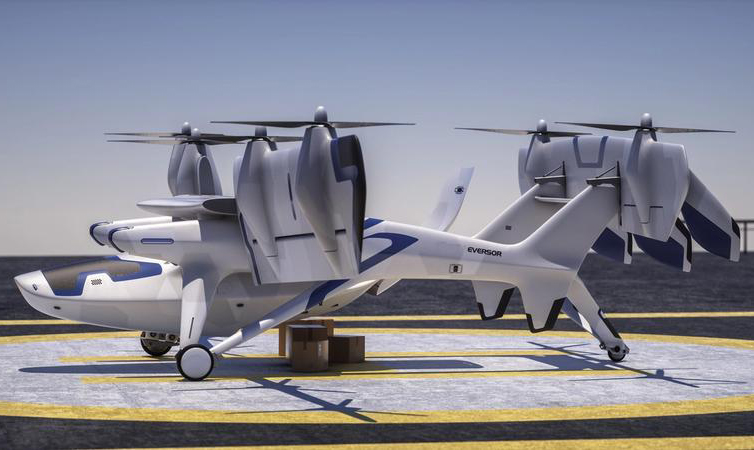 Eversor tilt-wing aircraft Eversor tilt-wing aircraft